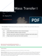 Mass Transfer I
