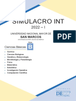 SIMULACRO INTRO - Area B