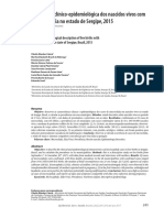 Descrição clínico-epidemiológica dos casos de microcefalia em Sergipe