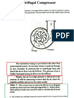 Centrifugal Compressor Velocity Triangles