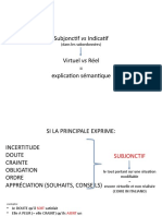 Lingua II -  Subjonctif - emplois