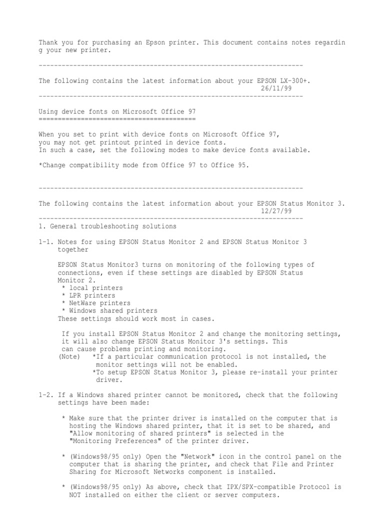 Driver Epson Lx-300+ Para Windows Server 2008 R2