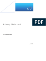 Citi Private Bank Emea Privacy Statement Aw Web