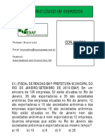 Exercícios - ESAF - Módulo 08 - Aula 002 - Conjuntos