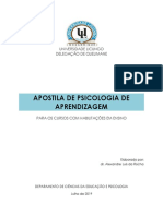 APOSTILA DE PSICOLOGIA DE APRENDIZAGEM-1