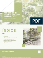 Diseño Urbano Ambiental