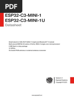 Esp32 c3 Mini 1 Datasheet en