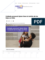 Quíen Tiene La Tuición de Los Hijos en Chile - Divorcios Chile