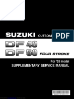 Supplementary Service Manual: For '03 Model