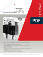 SOLAREDGE P Series Commercial Add On Frame Mounted Power Optimizer Datasheet