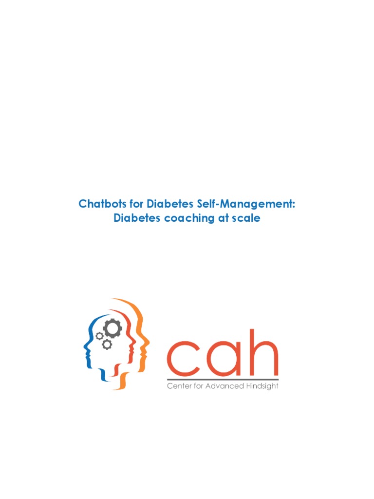 Chatbots For Diabetes Self Management PDF Diabetes Management
