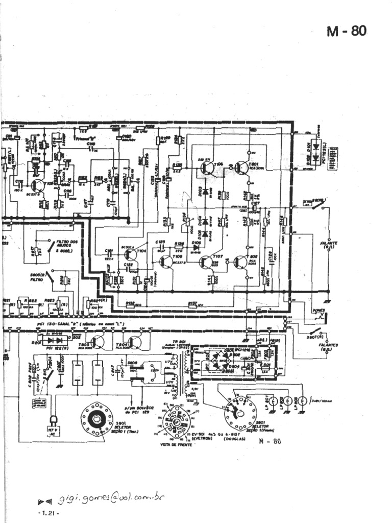 Amplificador Gradiente m80 PDF