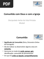 Comunhão com Deus e com a Igreja