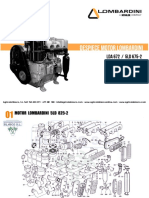 Despiece Motor Lombardini 5LD 825-2 675-2 675-2 835-3 825-4 Agricola Blasco