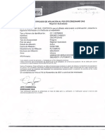 Certificado EPS Emssanar