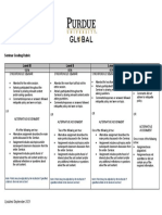 Seminar Grading Rubric Level III Level II Level I Level 0: Updated September 2021