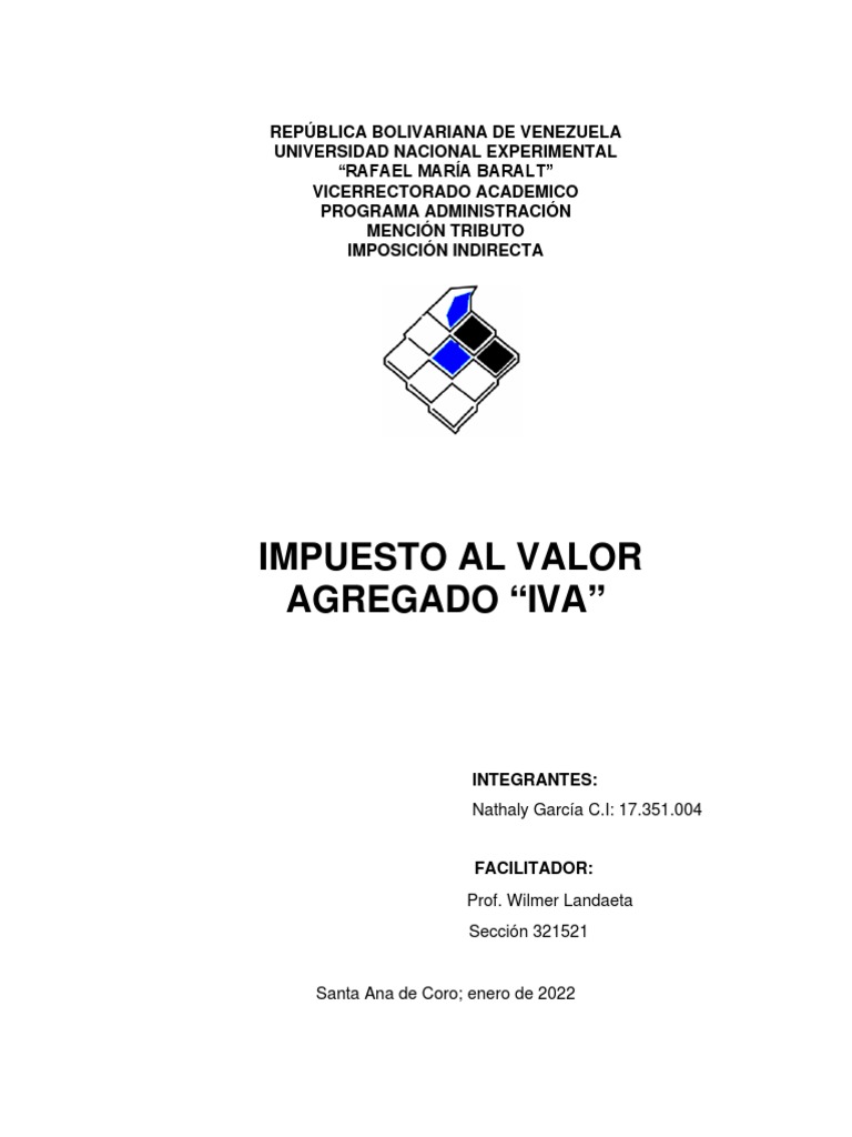 Impuesto Al Valor Agregado | PDF | Impuestos | Impuesto al valor agregado