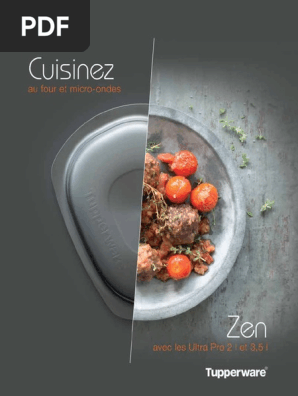 Recettes Ultra Pro Tupperware faciles | PDF | sauce