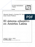 El sistema educativo en América Latina