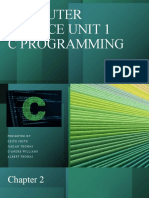 Computer Science Unit 1 C Programming
