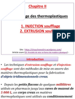 Chapitre II Soufflage Des Thermoplastiques 2020 s2 Etudiants