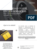 TQM en Los Servicios