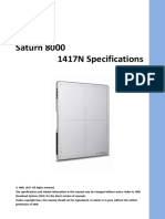 Saturn 8000 1417N Specifications.V1.1
