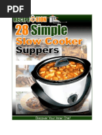 ZZZ Recipe Lion - Slow Cooker Suppers