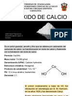 Hidróxido de Calcio