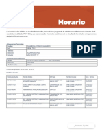 Horario