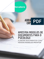 Modelos prontos de documentos psicológicos