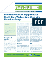Workplace Solutions: Personal Protective Equipment For Health Care Workers Who Work With Hazardous Drugs