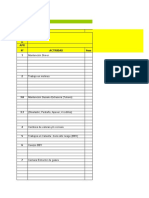 Planilla de Evaluación de Riesgos