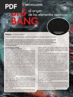 Big Bang de Los Elementos Químicos