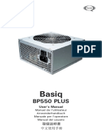 Antec 550w Psu BP550 Plus en Manual