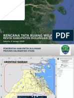 Paparan RTRW Bupati Bulungan