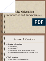 Service Orientation - Introduction and Fundamentals