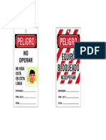 Carnet de Bloqueo y Etiquetado