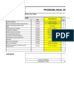 Programa de Inspecciones Mayo 2017 Cipreses 4ta Etapa