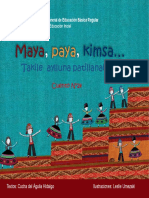 Maya, Paya, Kimsa Takile Aylluna Patillanakapa. Cuento No. 24