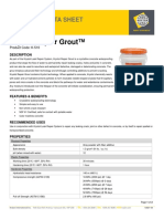 Krystol Repair Grout™: Technical Data Sheet