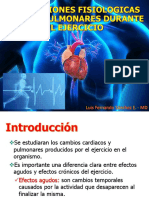 Adaptaciones Fisiologicas Cardio-Pulmonares Durante El Ejercicio