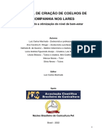 Manual de criação do coelho sde companhia nos lares