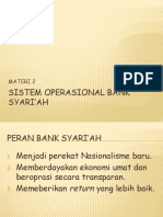 SISTEM OPERASIONAL BANK SYARI'AH Materi 2