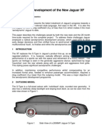 Aerodynamic Development of The New Jaguar XF