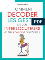 Comment Décoder Les Gestes de Vos Interlocuteurs Et Etre Conscient Des Votres ( PDFDrive )