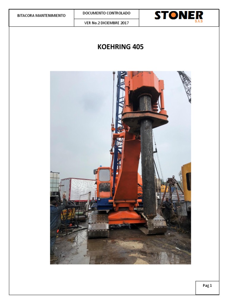 Koehring 405 Ficha Tecnica | PDF
