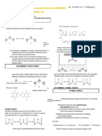 BSPH-1101 Resonance Structure ORGANIC Chemistry Le: Ms. Krishally Joy O. Patalinjug - Feb. 2022