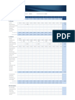 Cash Flow Forecast: Company Name