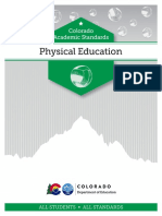 Physical Education - 2020 Colorado Academic Standards